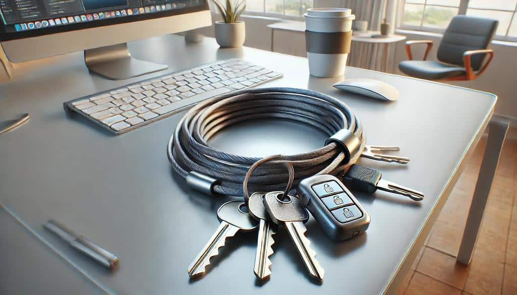 Cable Key Ring