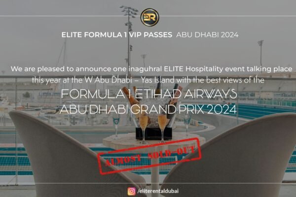 Yacht Rental for Abu Dhabi Formula 1 Fans