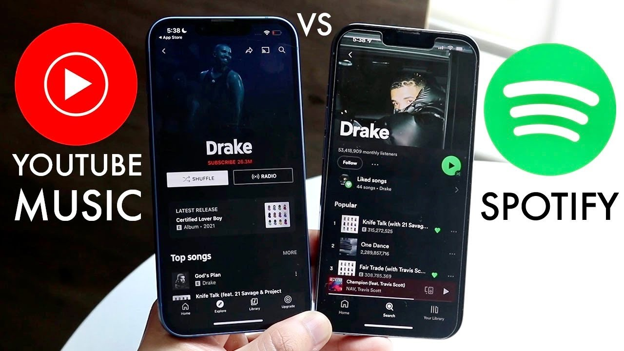 Spotify vs YouTube Music